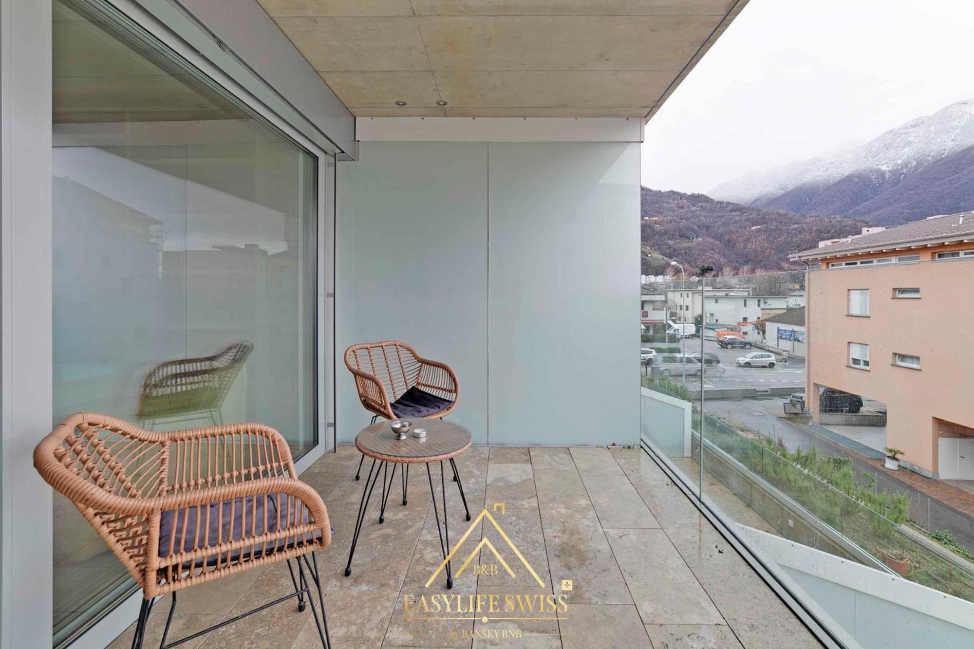 Appartamento Rame Loft Per 4 Persone A Bellinzona -By Easylife Swiss Esterno foto